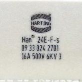 Socket insert Han 24E Han 24 E-BU-S New