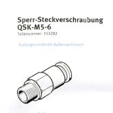 Sperr-Steckverbindung 153292 