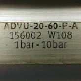 Compact Cylinder ADVU-20-60-P-A  Used