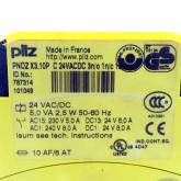 Sichheitesrelais PNOX X3.10P C 24VACDC 3n/o 1n/c 