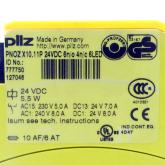 Sicherheitsschaltrelais PNOZ X10.11P 24VDC 6n/o 4n/c 6LED Gebraucht