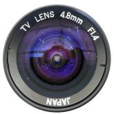 TV Objektiv 4.8mm F1.4  Neu