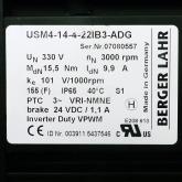 AC-Servomotor mit Bremse USM4-14-4-22IB3-ADG-330V-PTC Neu OVP