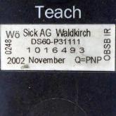 Distance sensor  DS60-P3111  Used