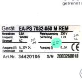 Laboratory power supply EA-PS 7032-050 M REM Used