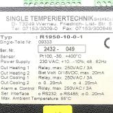 Temperature control device R1950-10-0-1 