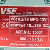 Durchflussmesser VSI 0,2/16 Neu