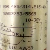 Pressure sensor with flush-mounted diaphragm EDR 420/314.215/406 Used