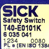 Safety switch T40-E0101K Used