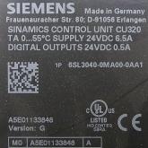 SINAMICS Control Unit CU320  