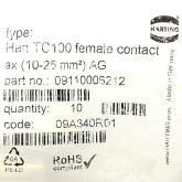 100A axial screw contact Contact socket  New FS