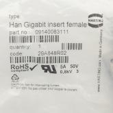 Socket insert Han Gigabit insert female New FS