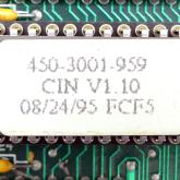 Circuit board CIN V1.10 Used