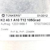 Pneumatic clamp  Used