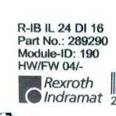 Digital-Eingabeklemme R-IB IL 24 DI 16 