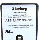 Actuator-Sensor-Box ASB 8/LED 5/4-331 Used