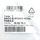 3 pieces sensor cable SACC-E-M12MS-4CON-PG9/0,5 New