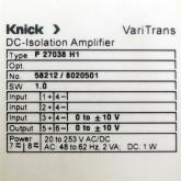 DC isolation amplifier P 27038 H1 Used