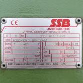 Water-cooled three-phase motor  Used