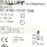 Inductive proximity switches BES0070 New FS
