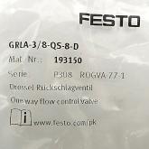 One-way flow control valve 193150 New FS