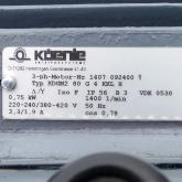 Drehstrommotor KDGN2 80 G 4 KKL H Gebraucht