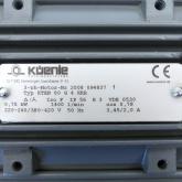 Drehstrommotor KTEN 80 G 4 KKR Neu