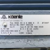 Drehstrommotor KDG2 80 G 4 KKR H Neu
