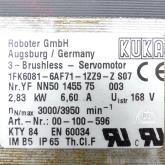 Servo motor 1FK6081-6AF71-1ZZ9-Z S07 Used