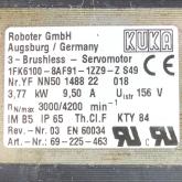 Servo motor 1FK6100-8AF91-1ZZ9-Z S49 Used
