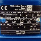 Drehstrommotor B210 71 G 4 KEB Gebraucht