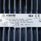 Drehstrommotor KTE2W 112 M4 KT IE2 Neu