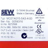 Frequenzumrichter MC07A015-5A3-4-00 Gebraucht