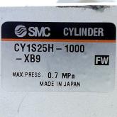 Rodless cylinder CY1S25H-1000-X89 Used
