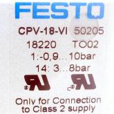 End plate CPV18-EPL-G 163198  New