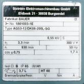 Flachgetriebemotor  Gebraucht