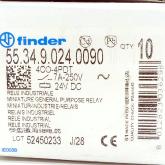 Steckrelais 1 VPE (10 Stück) 24 V/DC 7 A  