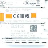 2-Kanal-Analog-Eingangsklemme EL3152 Neu OVP
