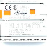 4-Kanal-Digital-Eingangsklemme KL1114 Neuwertig