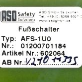 Fußschalter AFS-1U0 Gebraucht