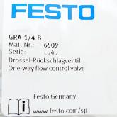 One-way flow control valve 6509 New FS