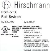 Ethernet Rail Switch RS2-5TX 