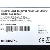 Industrial Gigabit Ethernet Power -over- Ethernet Injector IEEE 802.3at Used