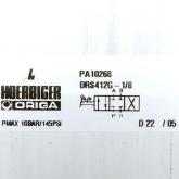 4/3-Wege-Flachschieberventil DRS412G-1/8 Neu