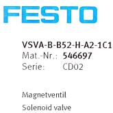 Solenoid valve 546697 