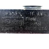 Throttle check valve  Used