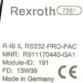 Inline Funktionsklemme R-IB IL RS232-PRO-PAC Gebraucht