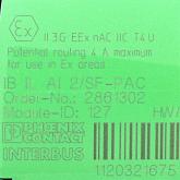 Analog input terminal IB IL AI 2/SF-PAC Refurbished