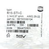100 pieces Contact R15-STI-C New FS