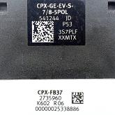 Busknoten CPX-FB37 mit Verkettungsblock CPX-GE-EV-S-7/8-5POL 2735960 / 541244 Gebraucht